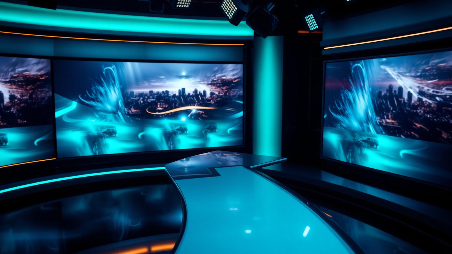 Atlantic Television Network broadcast studio